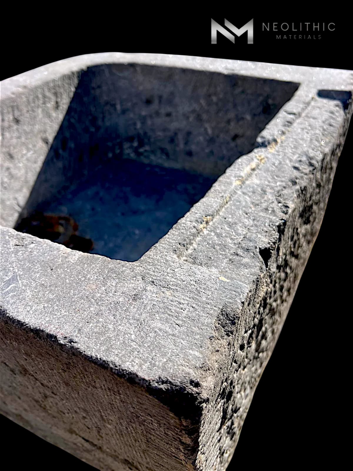 Antique Belgian Bluestone Sink thumbnail 18