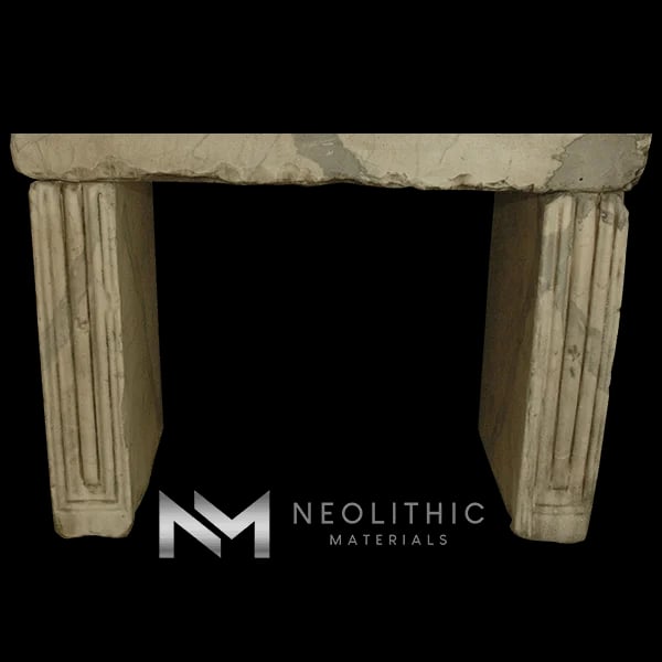 Antique Calcutta Marble Double Sink - Image 1