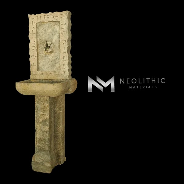Antique Limestone Fountain Sink thumbnail 2