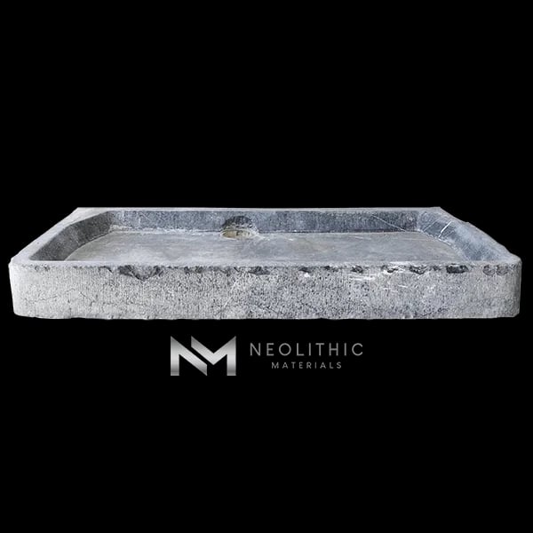 Antique Belgian Bluestone Sink - Image 1