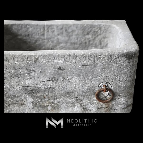 Antique Belgian Bluestone Trough Sink thumbnail 4