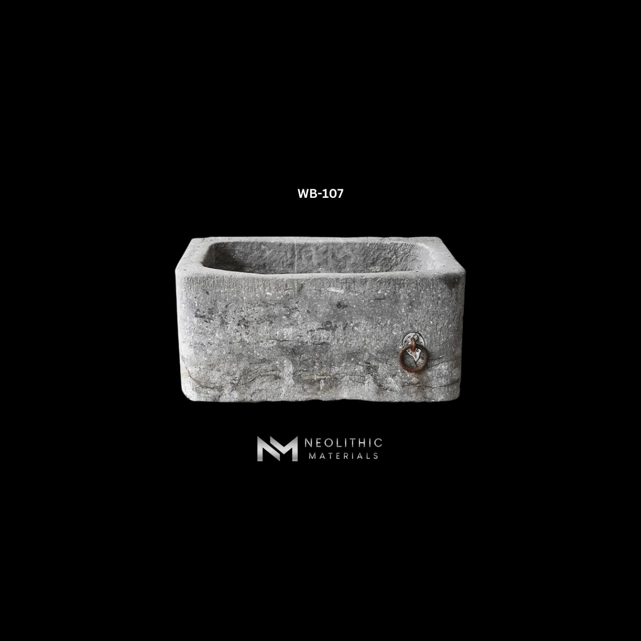 Antique Belgian Bluestone Trough Sink thumbnail 5