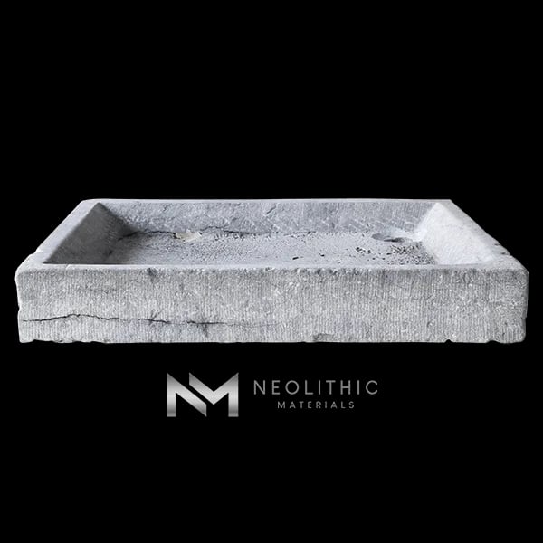 Antique Belgian Bluestone Sink - Image 1