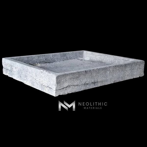 Antique Belgian Bluestone Sink thumbnail 2