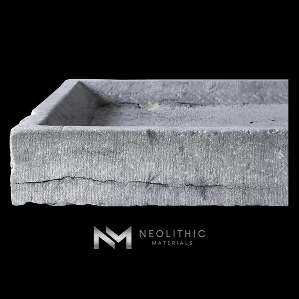 Antique Belgian Bluestone Sink thumbnail 3