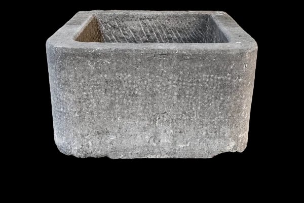 Antique Belgian Bluestone Trough Sinks thumbnail 2