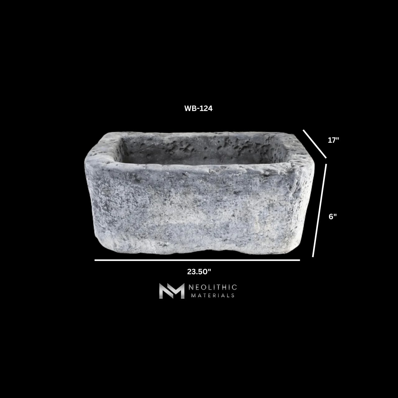 Antique Belgian Bluestone Trough Sinks thumbnail 7