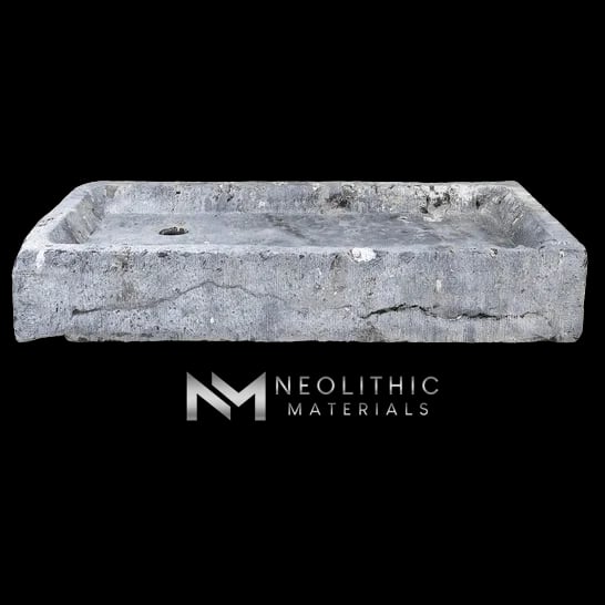 Antique Belgian Bluestone Sink