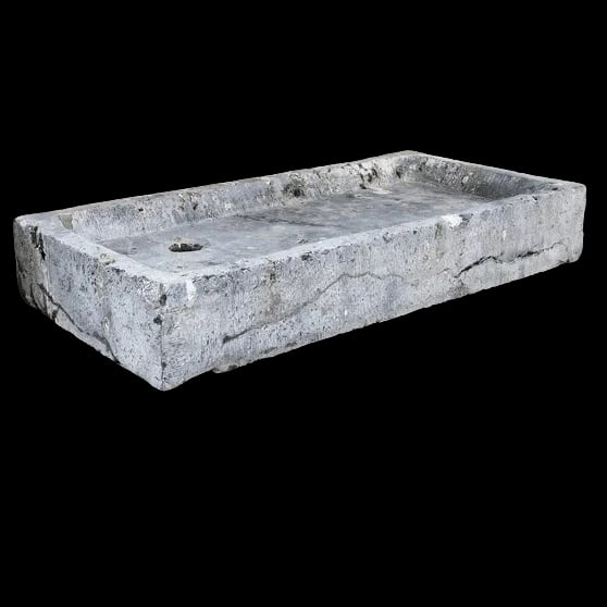 Antique Belgian Bluestone Sink thumbnail 2
