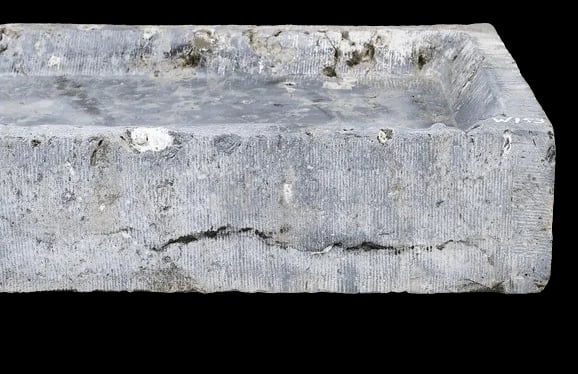 Antique Belgian Bluestone Sink thumbnail 4