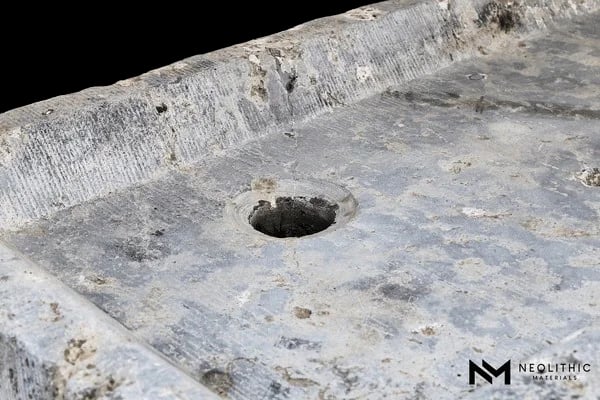 Antique Belgian Bluestone Sink thumbnail 6