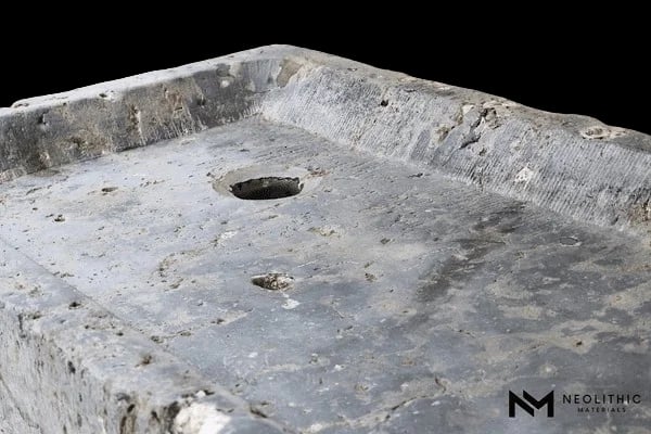 Antique Belgian Bluestone Sink thumbnail 7