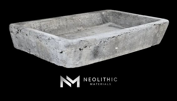 Antique Belgian Bluestone Sink thumbnail 3