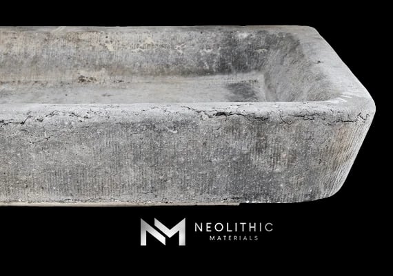 Antique Belgian Bluestone Sink thumbnail 5