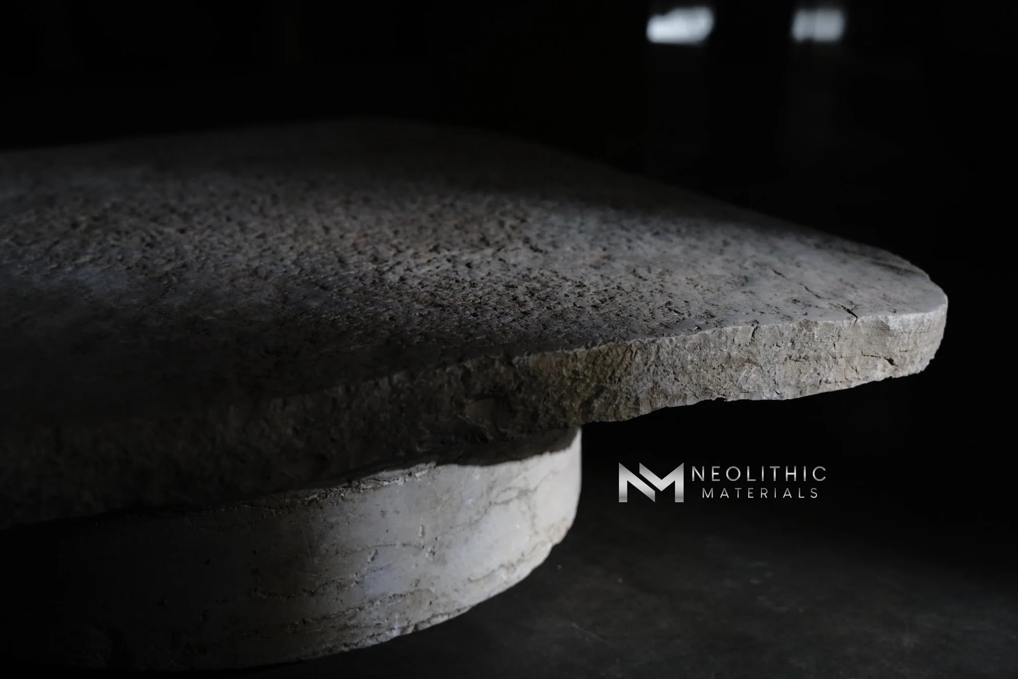 Antique Italian Limestone Table Top thumbnail 2