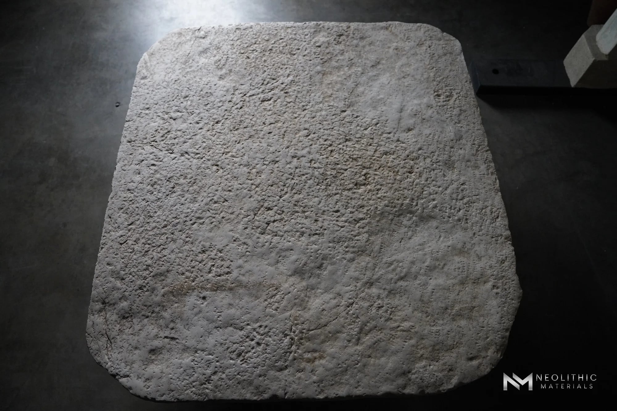 Antique Italian Limestone Table Top thumbnail 7