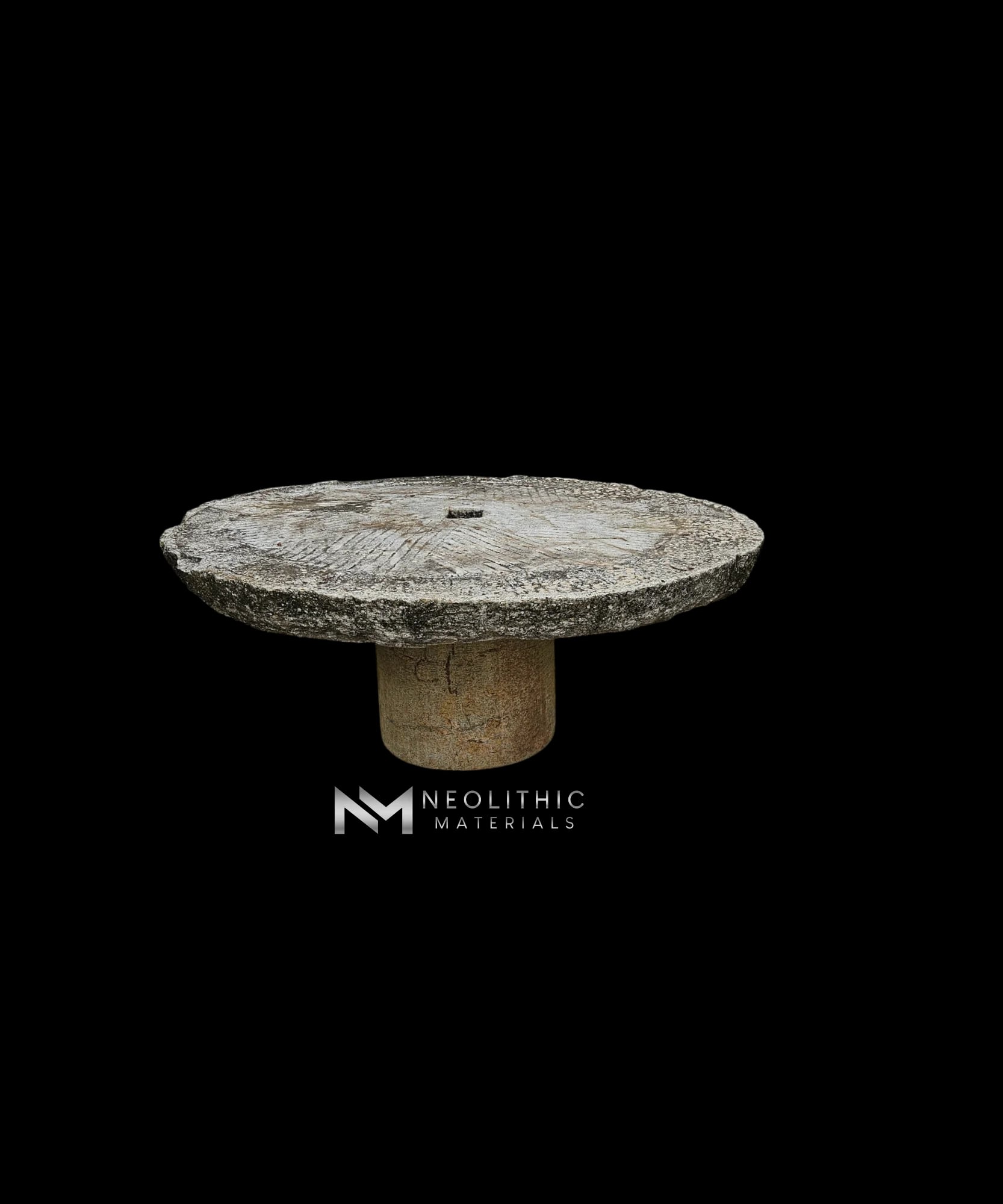 Antique Italian Stone Table and Base thumbnail 2