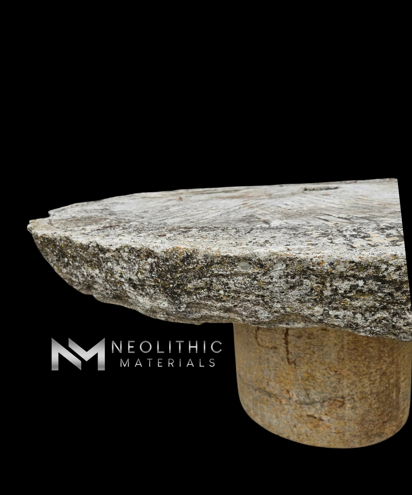 Antique Italian Stone Table and Base thumbnail 4