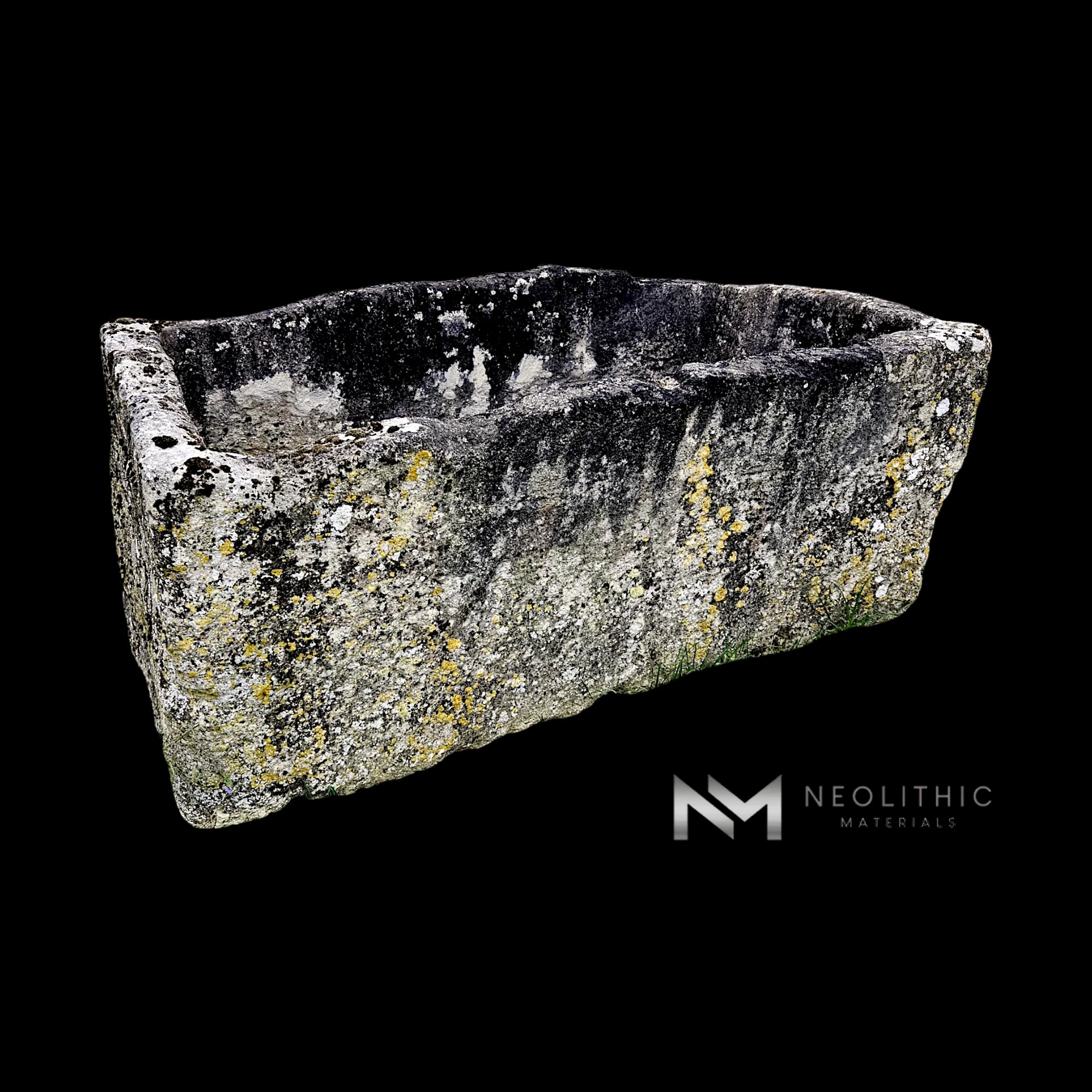 Antique French Limestone Trough