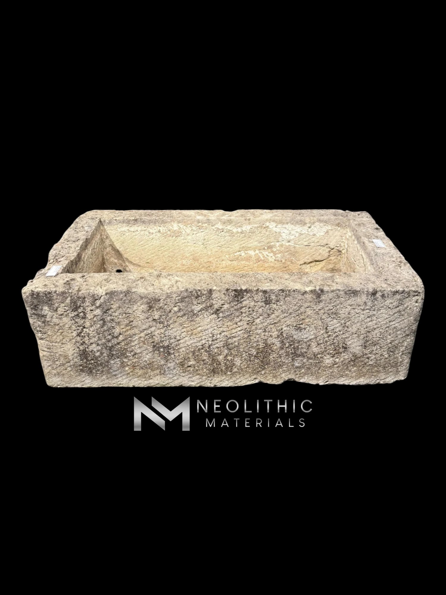Antique French Limestone Trough - Image 1
