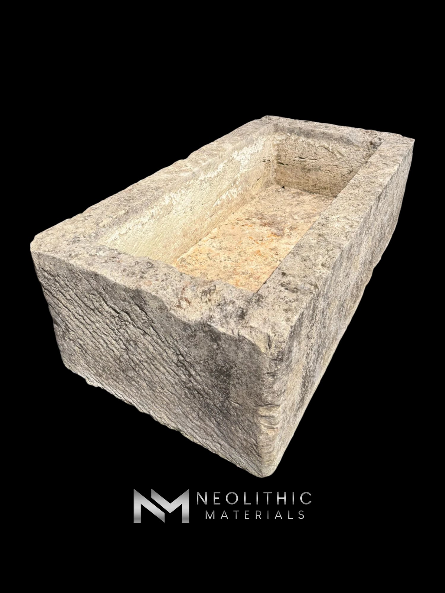 Antique French Limestone Trough thumbnail 2