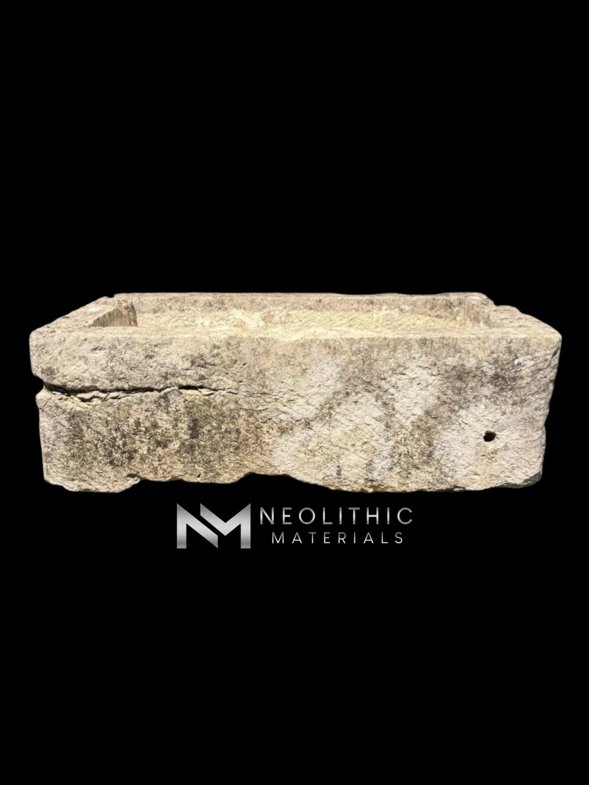 Antique French Limestone Trough thumbnail 6