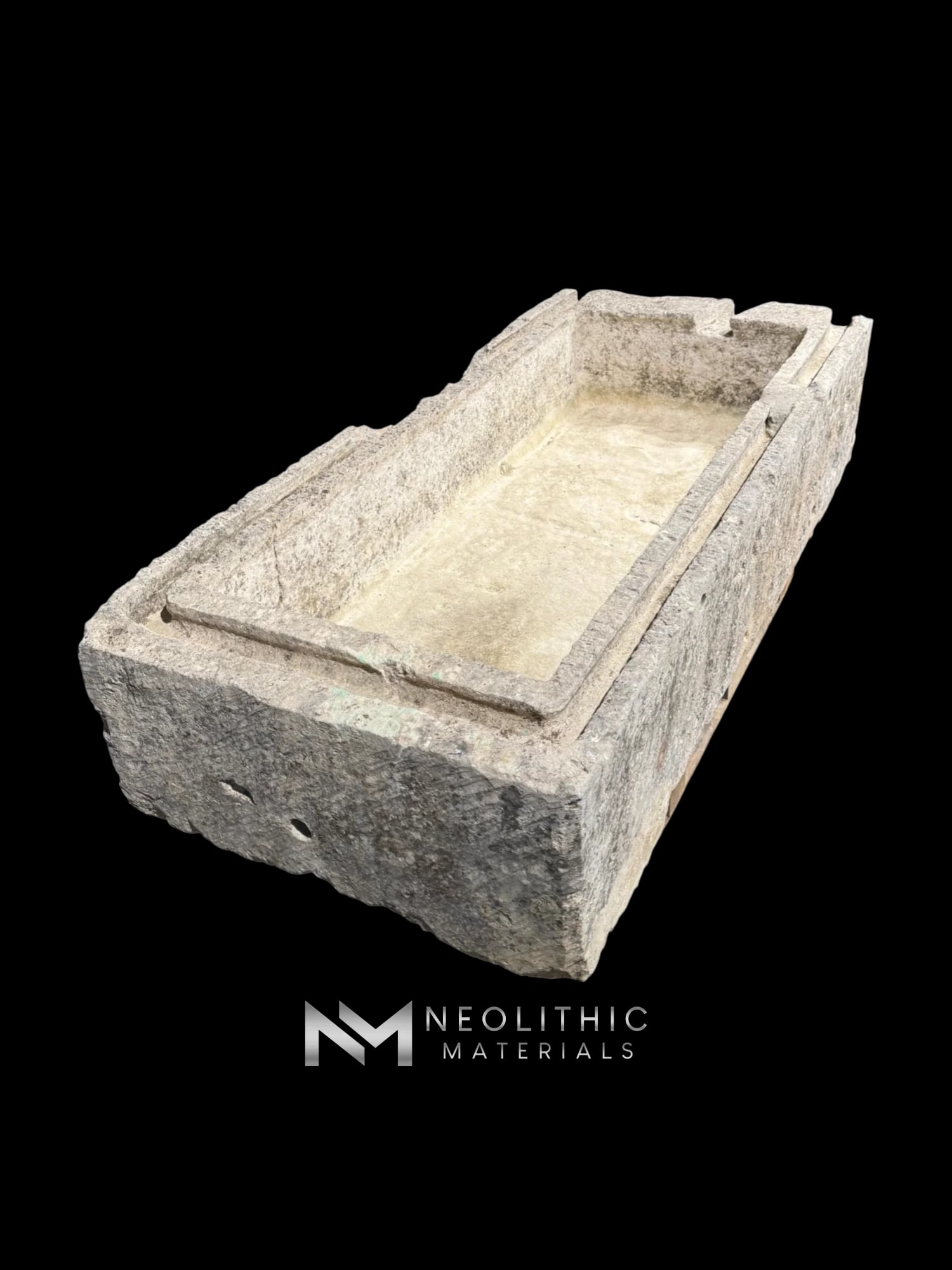 Antique French Limestone Trough thumbnail 3