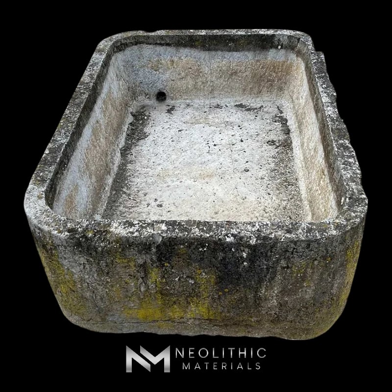 Antique French Limestone Trough thumbnail 5
