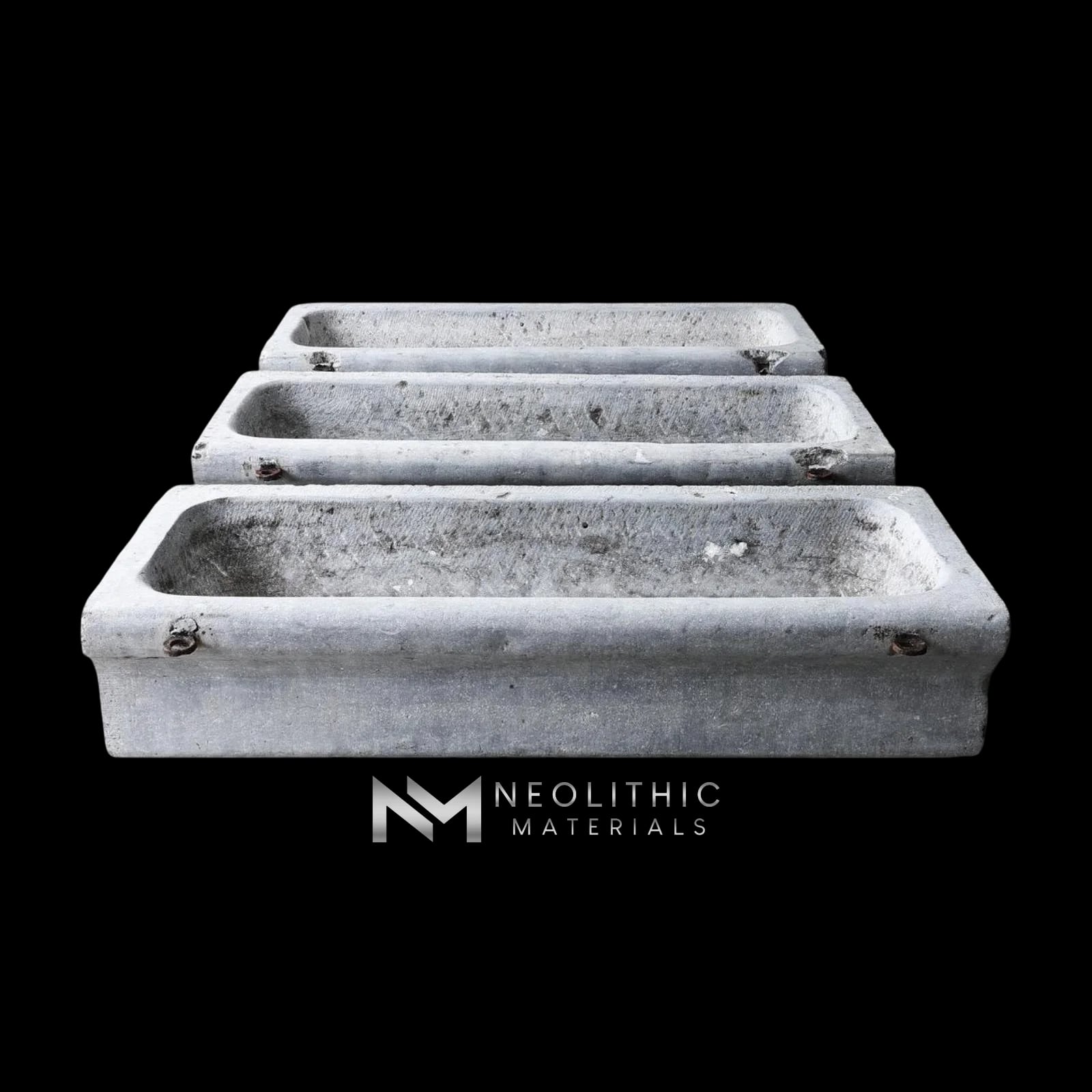 Antique Belgian Bluestone Trough